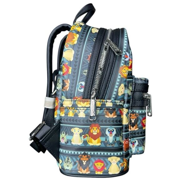 NEW Loungefly CL Exclusive Disney Lion King Tribal Chibi Mini Backpack